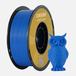 Kingroon PLA Filament 1,75 mm, PLA 3D-printerfilament dimensionsnøjagtighed +/- 0,03 mm, Brun PLA